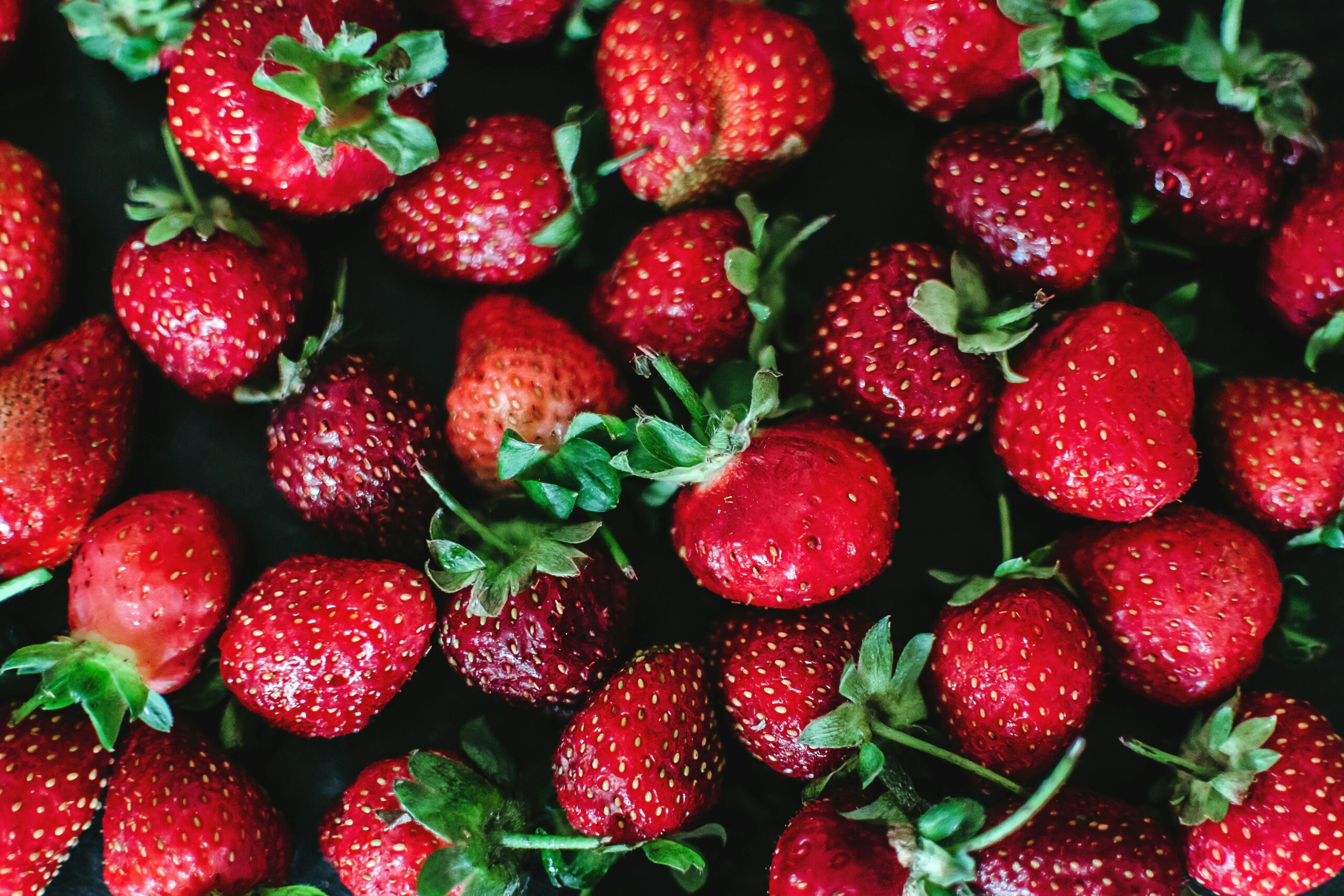 Close-up Photo of Strawberries